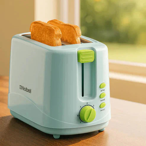 Nobel toaster from My Store with four bread slots, modern design, and control knob for toasting bread and breakfast items.